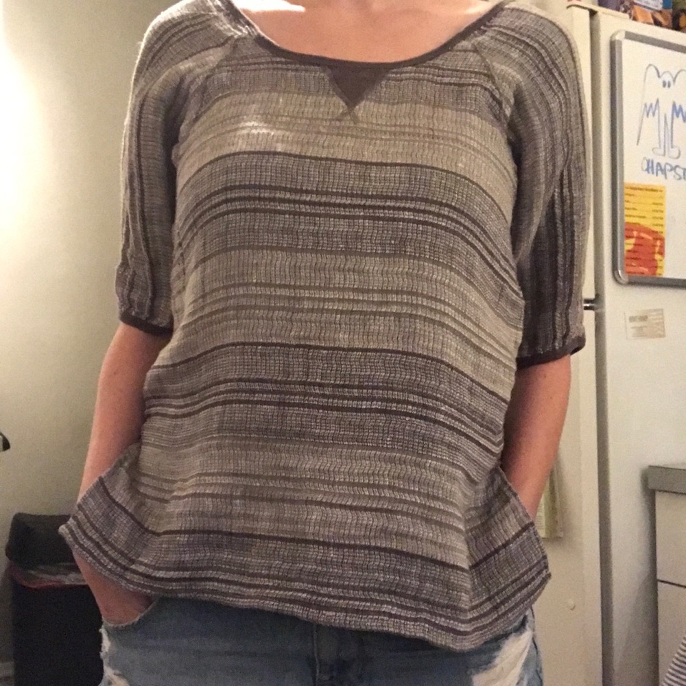 Cute Ace and Jig tunic turned top!
